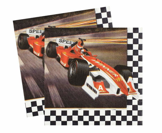 Formula Race servetten 33 x 33 cm. 20 st.