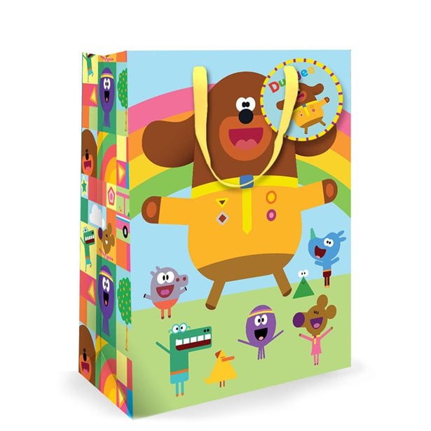 Hey Duggee luxe cadeau tas M 26 x 33 cm.