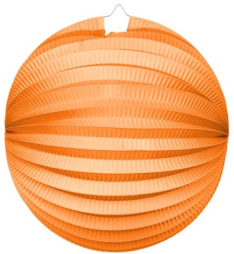 Lampion oranje ø 25 cm.