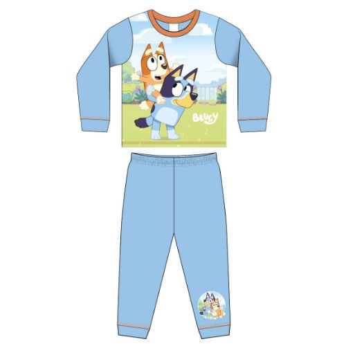 Bluey pyjama blauw mt. 104 cm.