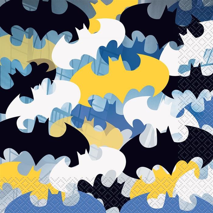 Batman servetten 33 x 33 cm. 16 st.