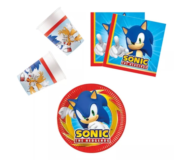 Sonic The Hedgehog set feestartikelen 36-delig