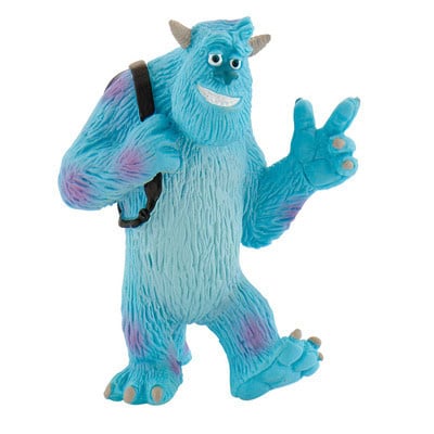 Disney Monsters University Sulley taart topper decoratie 7,7 cm.