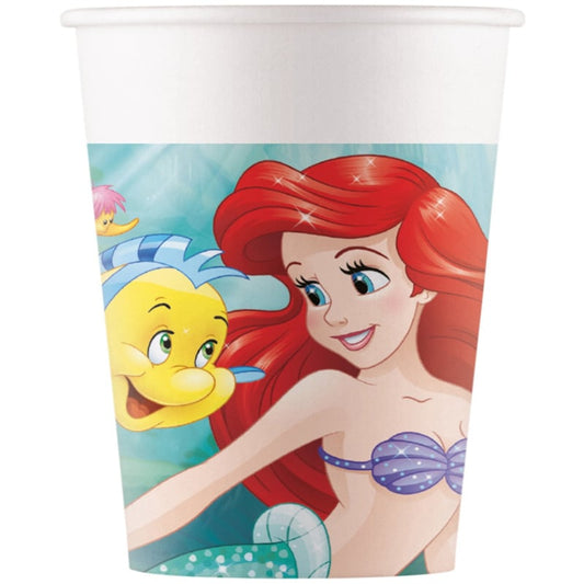 Disney Ariel bekertjes Curious FSC 200 ml. 8 st.