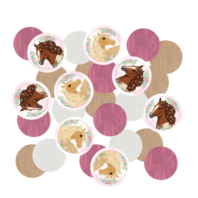 Paarden confetti Beautiful Horses 14 gr.