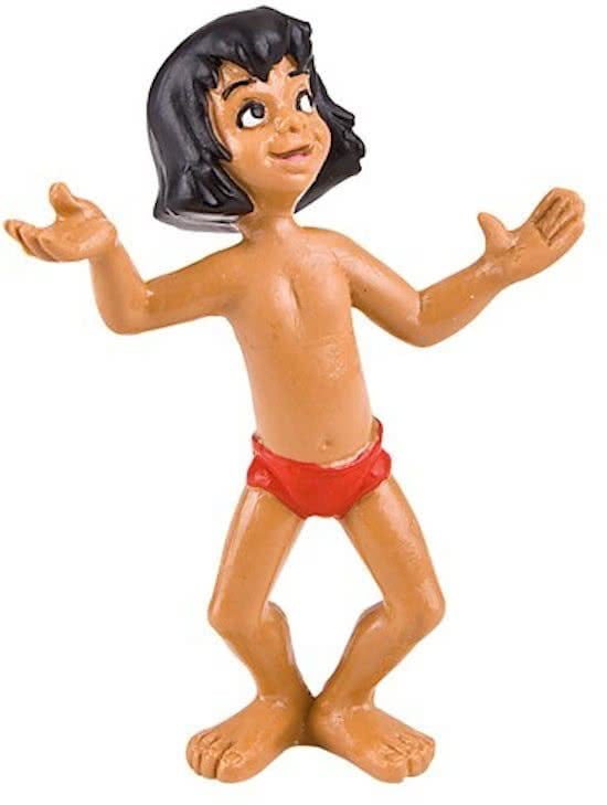 Disney Jungle Book Mowgli taart topper decoratie 6 cm.