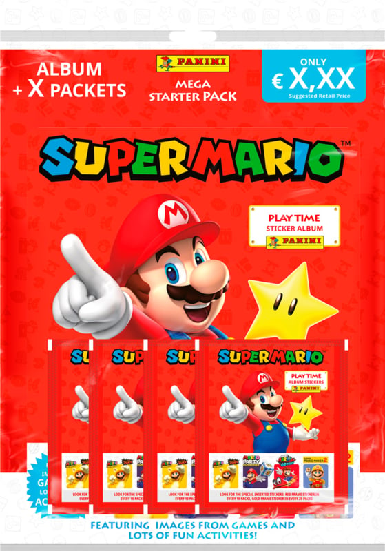 Super Mario Panini Starter Pack