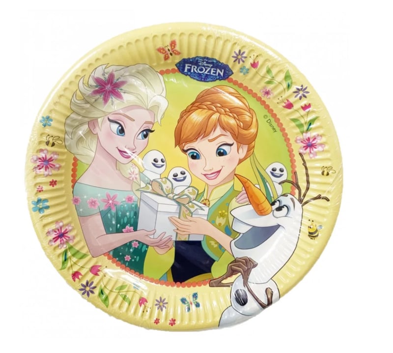 Disney Frozen Fever bordjes 23 cm 8 st.