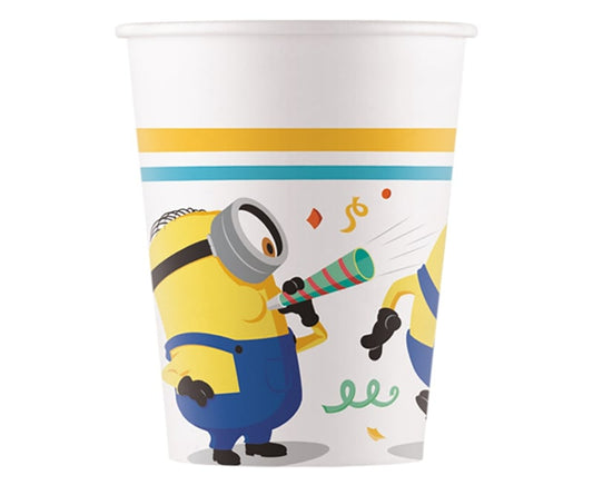 Minions bekertjes The Rise of Gru FSC 200 ml. 8 st.