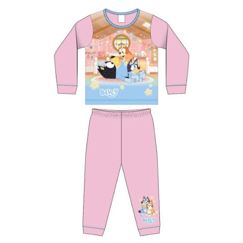 Bluey pyjama roze mt. 92 cm.