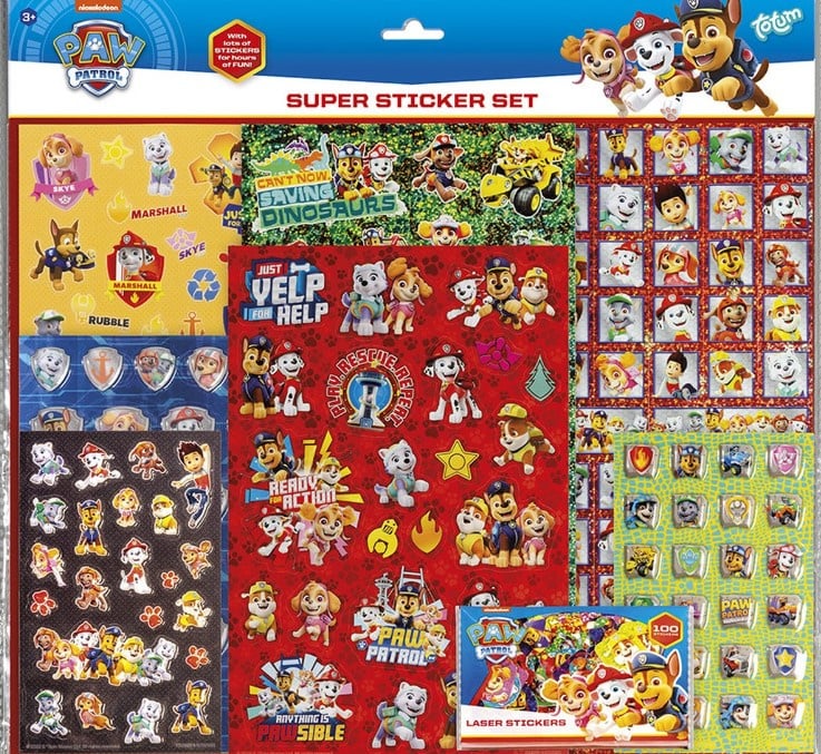 Super Stickerset Paw Patrol