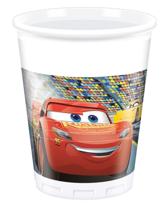 Disney Cars 3 bekertjes 8 st.