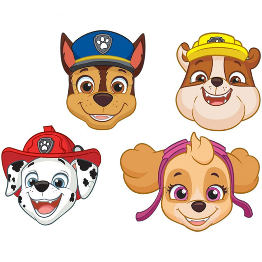 Paw Patrol maskers Heroes 8 st.