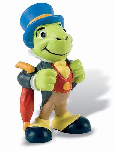 Disney Pinokkio Jiminy Cricket taart topper decoratie 6 cm.