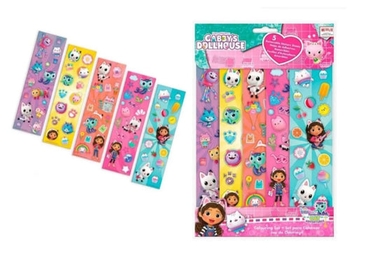 Gabby's Poppenhuis stickerset (5 vellen)