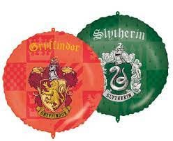 Harry Potter folieballon Hogwarts Houses ø 46 cm.