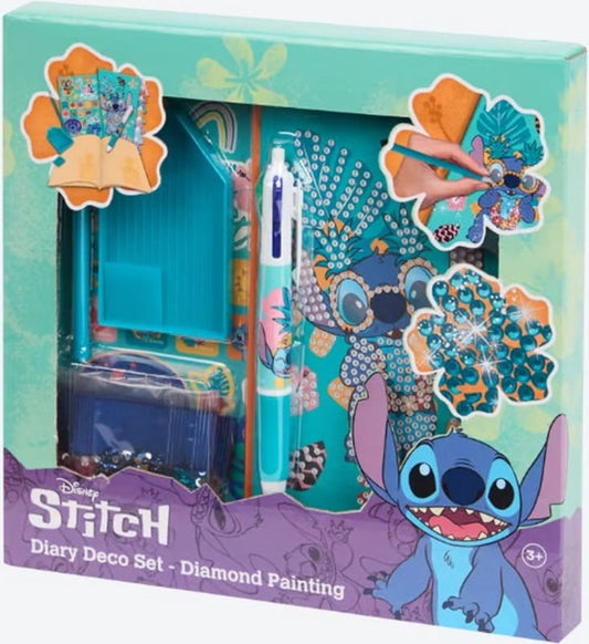 Disney Stitch Dagboek Decoratie Set - Diamond Painting