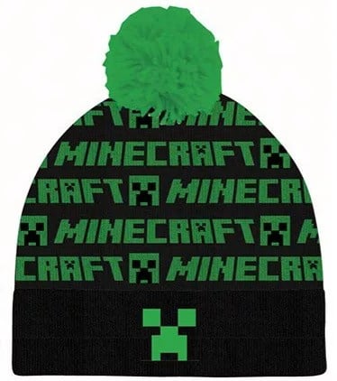 Minecraft muts met pompon mt. 52