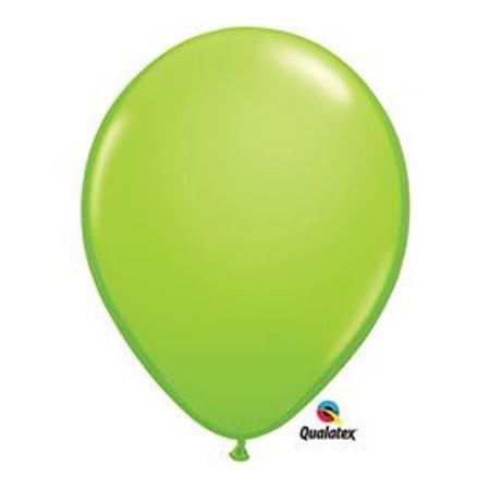 Ballon lime groen ø 12 cm. 10 st. (Qualatex)