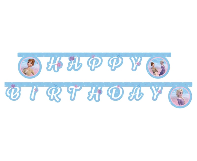 Disney Frozen happy birthday slinger Wind Spirit 2 mtr.