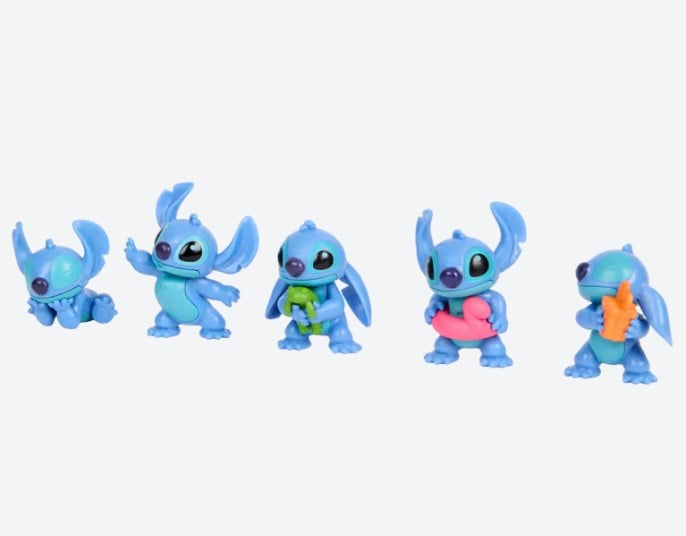 Stitch Speelfiguren Mini Figures 5 stuks