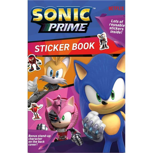 Sonic The Hedgehog kleurboek + stickerset