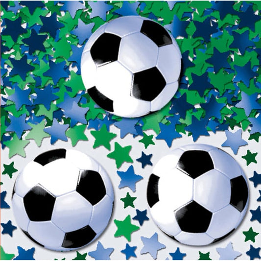 Voetbal confetti 14 gr.