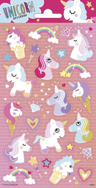 Unicorn stickers