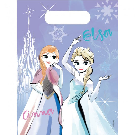 Disney Frozen Sparkle traktatiezakjes 6 st.