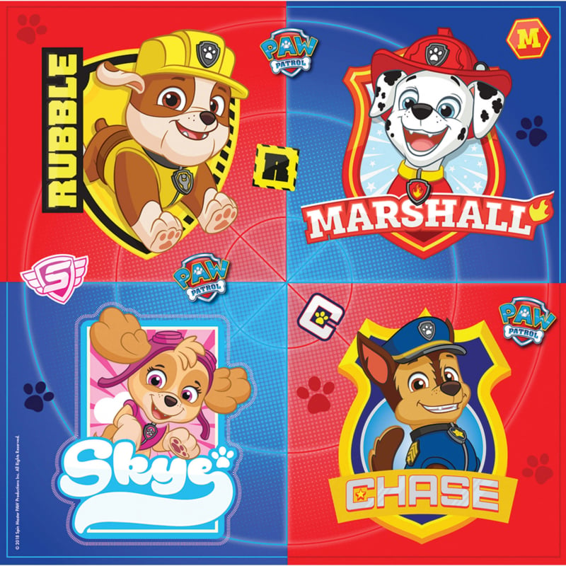 Paw Patrol servetten Heroes 33 x 33 cm. 16 st.