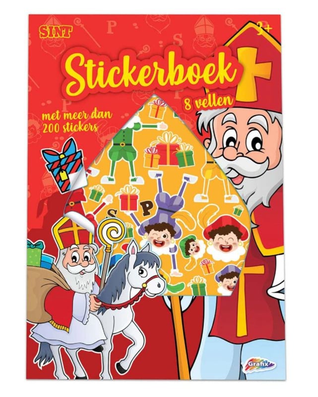 Stickerboek Sinterklaas