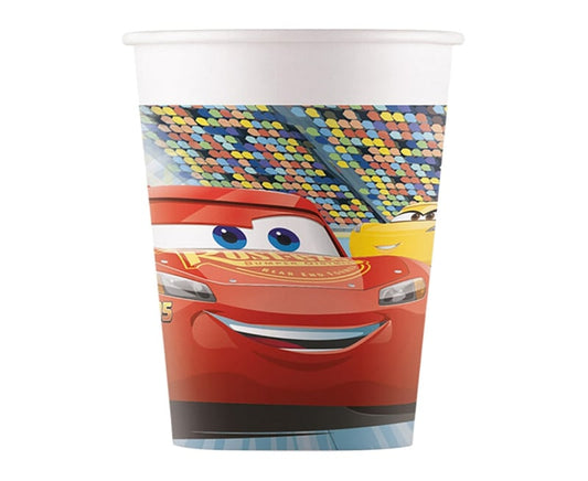 Disney Cars 3 bekertjes FSC 200 ml. 8 st.