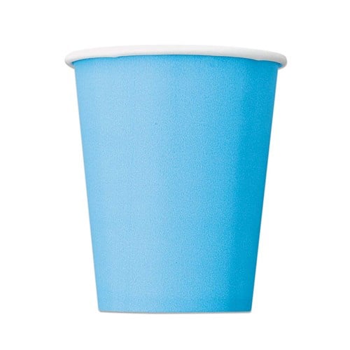 Powder Blue bekertjes 270 ml. 8 st.