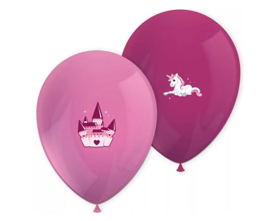 Unicorn ballonnen 6st.