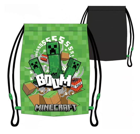 Minecraft gymtas 32x37 cm