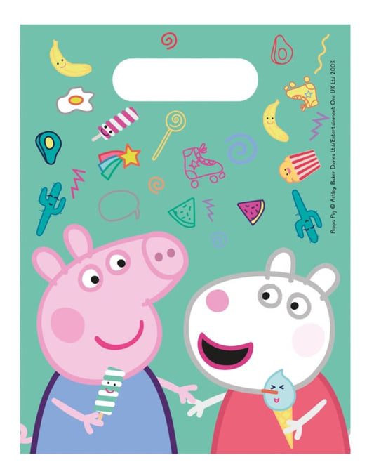 Peppa Pig traktatiezakjes Messy Play 6 st.