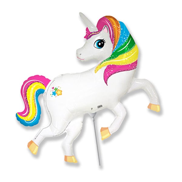 Unicorn Rainbow folieballon 36cm