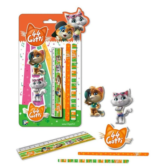 44 Cats schoolset 6-delig