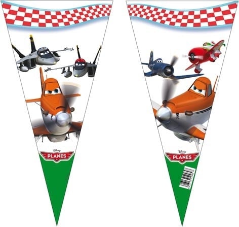 Disney Planes snoep puntzak 20 x 40 cm. 10 st.