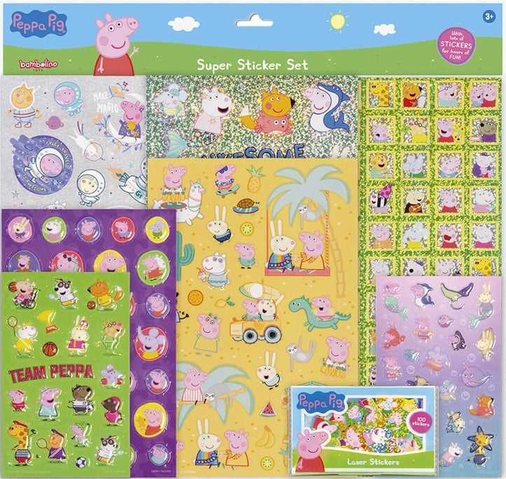 Super Stickerset Peppa Pig