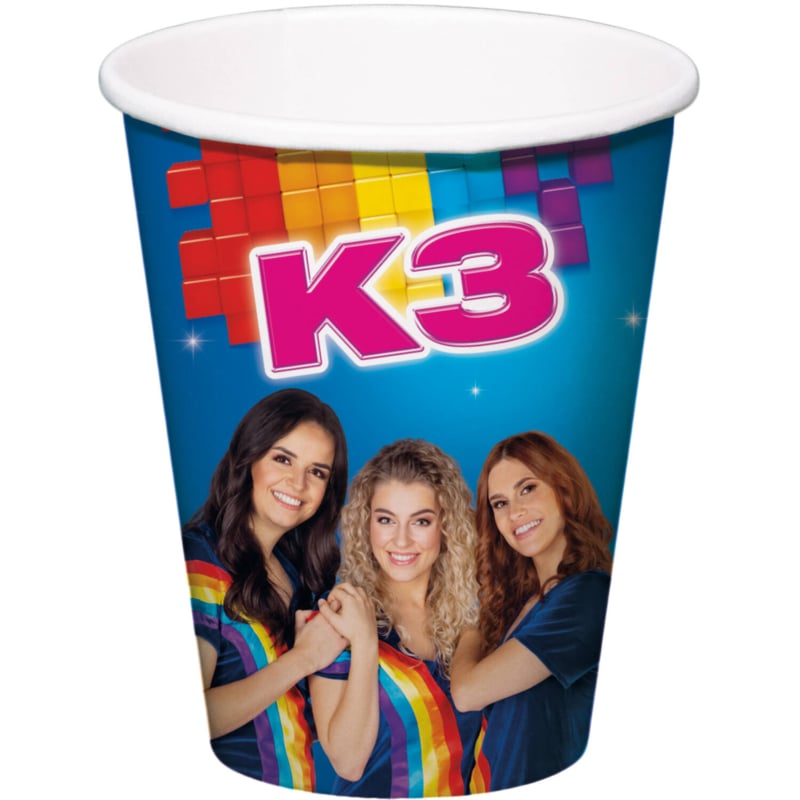 K3 bekertjes 250 ml. 6 st.