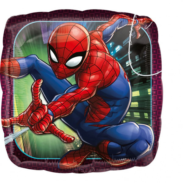 Spiderman folieballon Animated 43 cm.