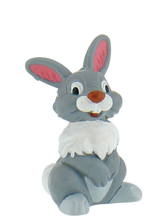 Disney Bambi Thumper taart topper decoratie 5 cm. (Stampertje)