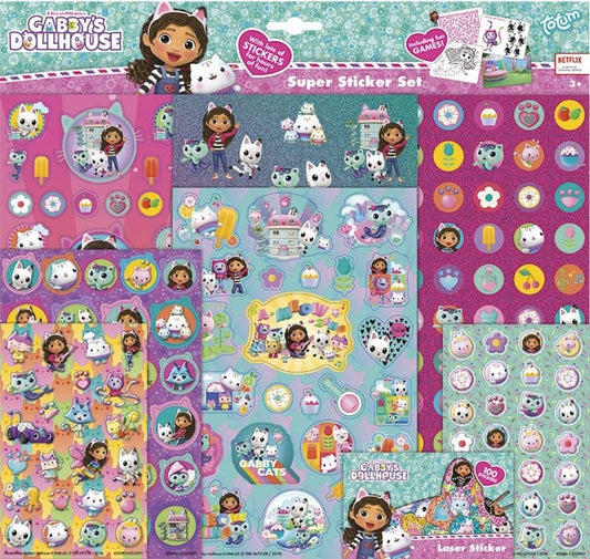 Super Stickerset Gabby's Poppenhuis