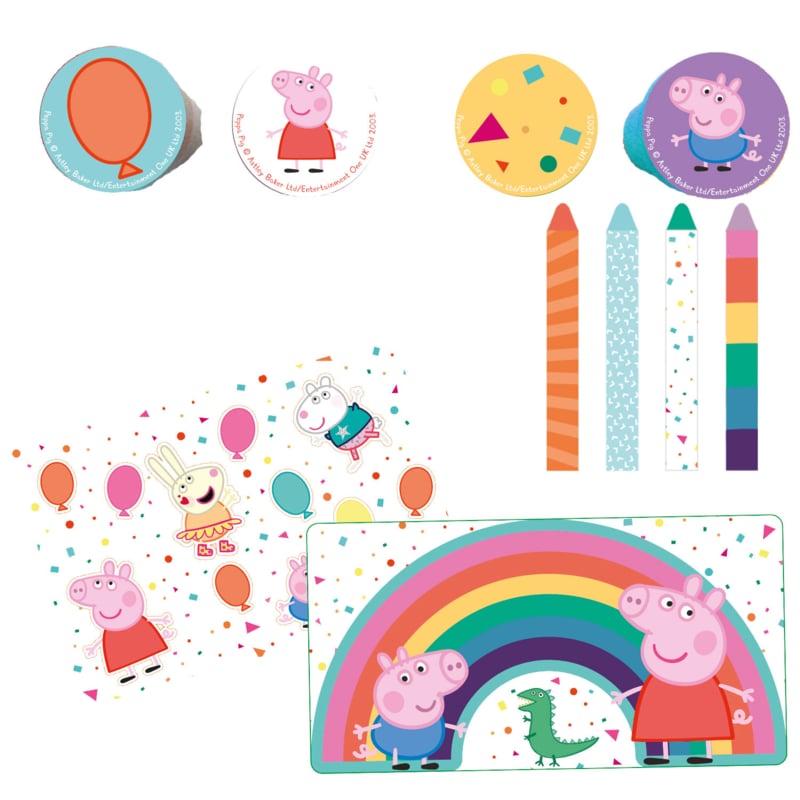 Peppa Pig uitdeelspeelgoed set 16-delig