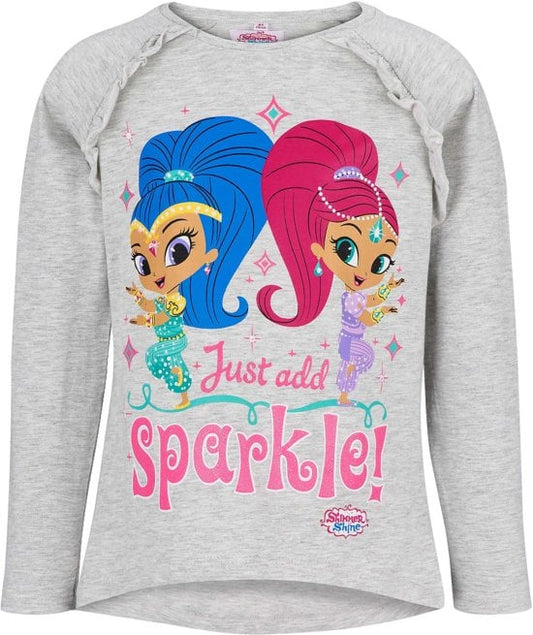 Shimmer and Shine longsleeve grijs mt. 92