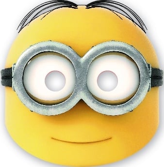 Lovely Minions maskers 6 st.