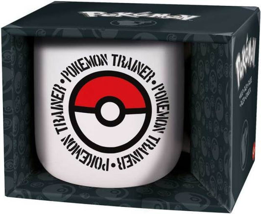 Pokémon porseleinen mok Pokéball 400 ml. (kleine bakfout in porselein)