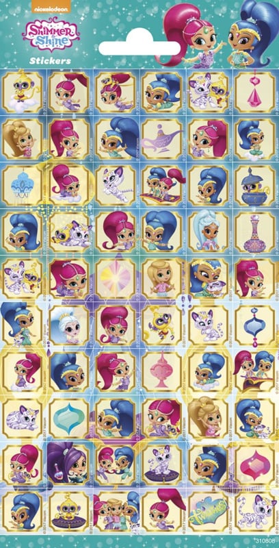 Shimmer and Shine mini stickers