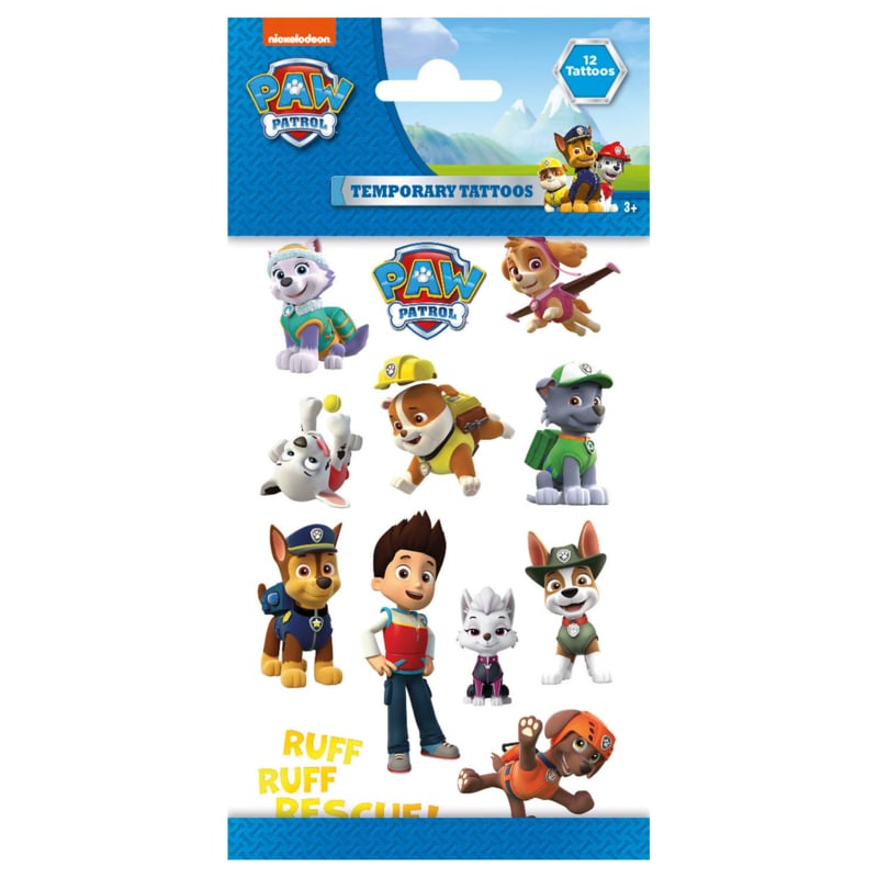 Paw Patrol tattoos B